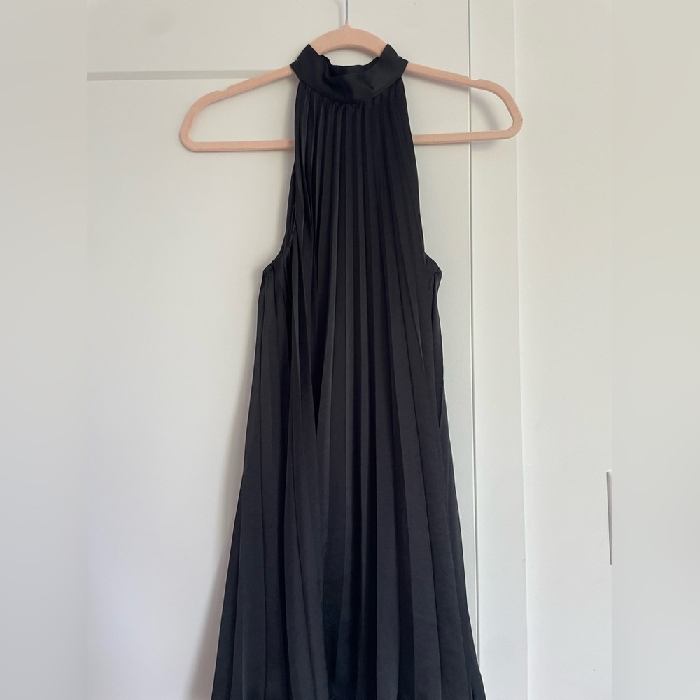 Aritzia Black Backless Dress